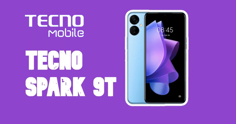 Tecno Spark 9T Smartphone Launched With 5000Mah Battery And Dimensity G37 Processor