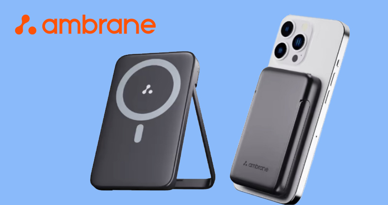 Ambrane Launches Magnetic Power Bank 1