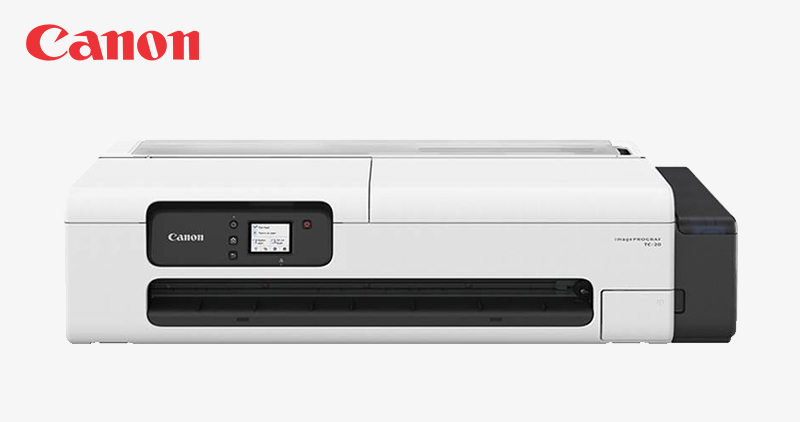 Canon India Has Launched Its New Multipurpose Desktop A1 Plus Large Format Imageprograf Tc 20 Printer In The Indian Market