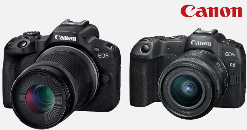 Canon Has Introduced Two Mirrorless Cameras The Eos R8 And The Eos R50