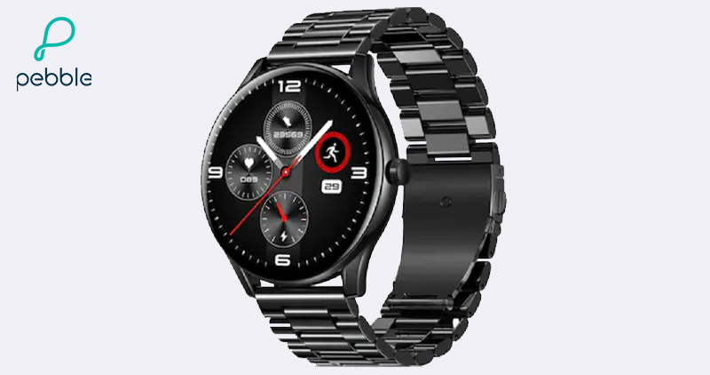 Pebble Cosmos Bold Pro Smartwatch With Bluetooth Calling Launched In India