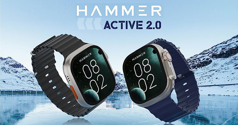 Hammer Has Introduced Its Two New Smartwatches Hammer Active 2.0 And Hammer Cyclone