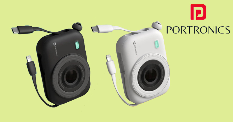 Portronics Launches Camera Like Power Bank In India For Rs 1699 2