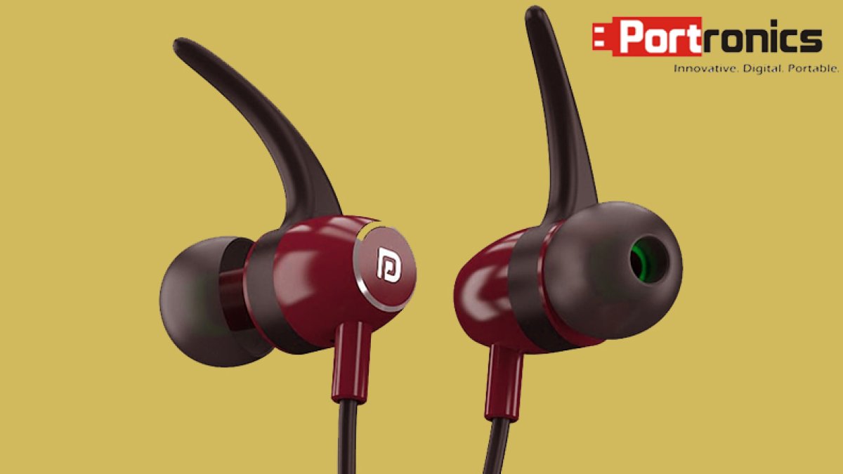 Portronics launches new wireless neckband with eight hours battery backup
