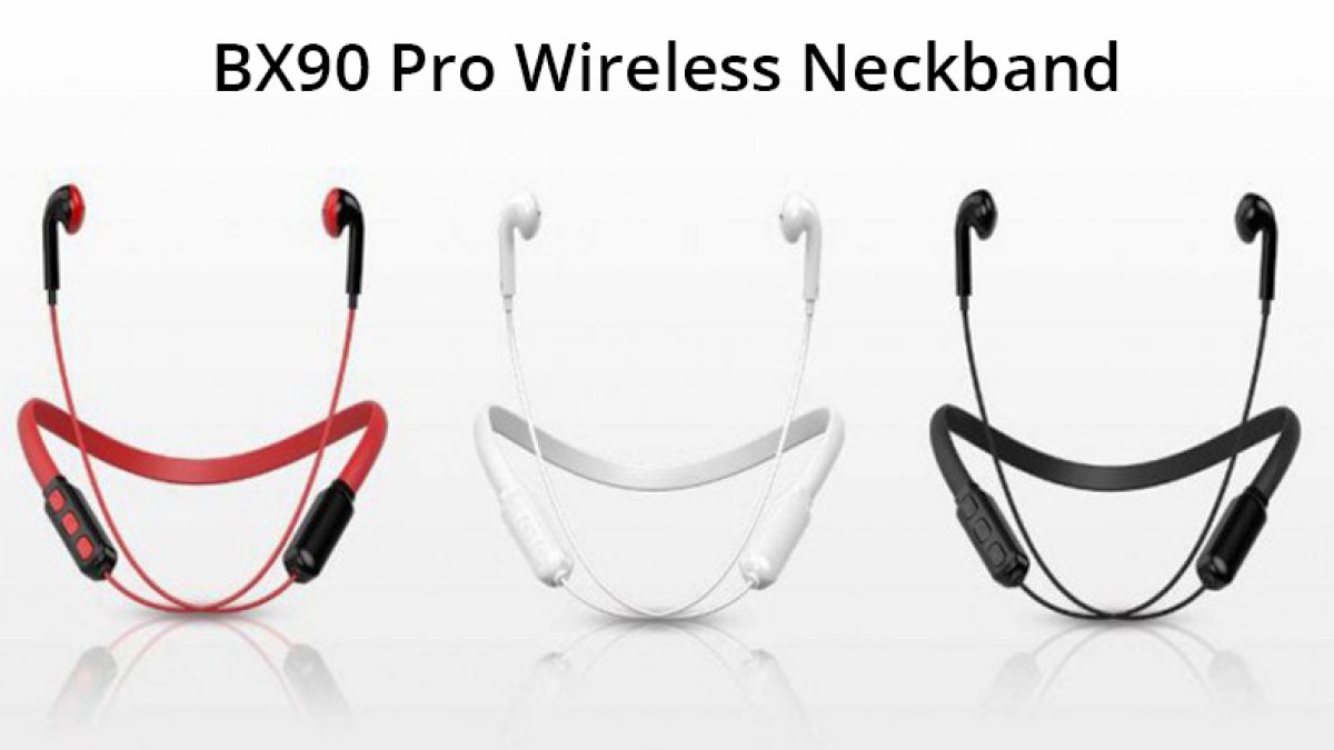 BX90 Pro Wireless Neckband Launched in India with Powerful Bass, Price Under Rs. 1,300