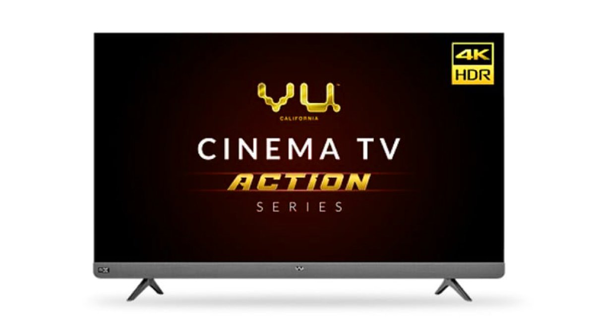 Vu Cinema TV Action Series 55LX, 65LX Smart TV launched with 100W Speaker