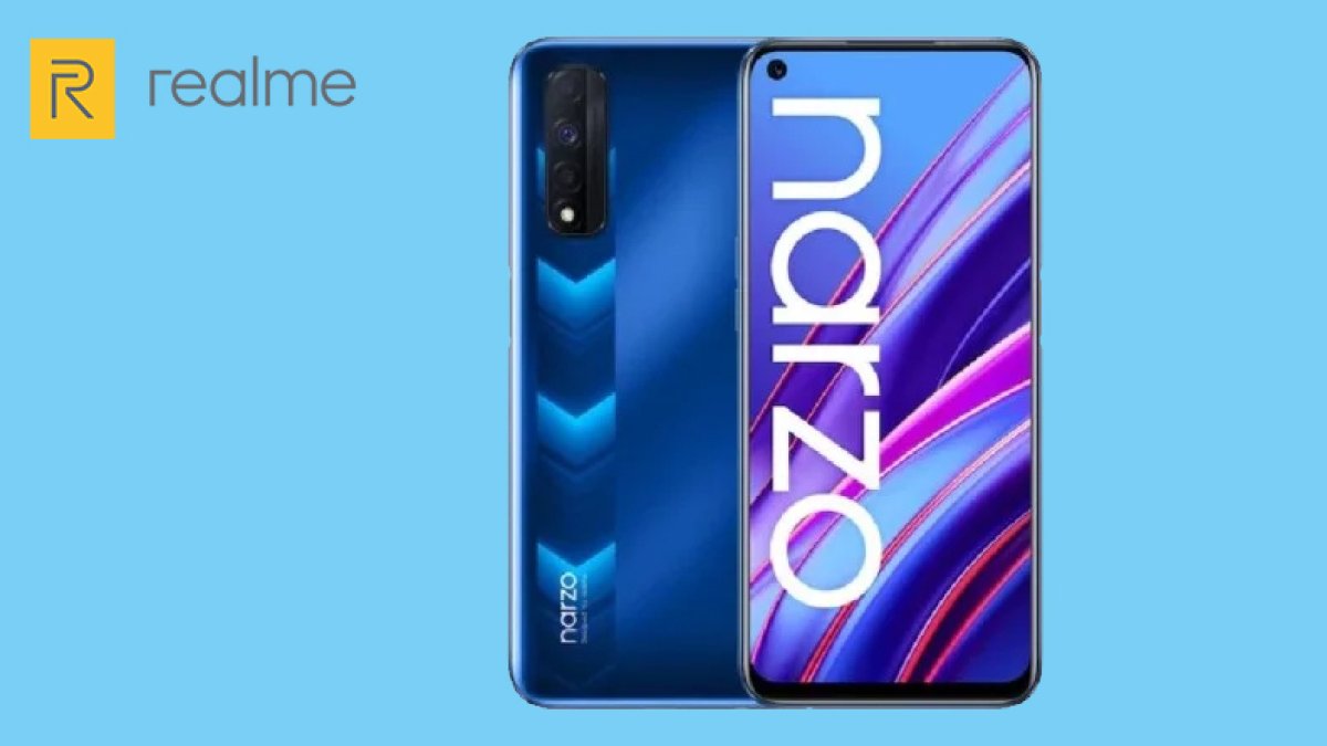 Realme Narzo 30 smartphone launched with LPDDR4x RAM
