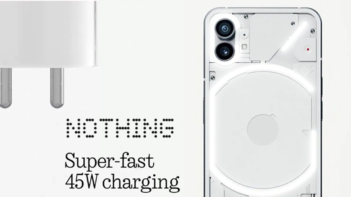 Nothing Phone (1) Phone's 45W Charger, Cover and Tempered Glass Launched, Know Price.