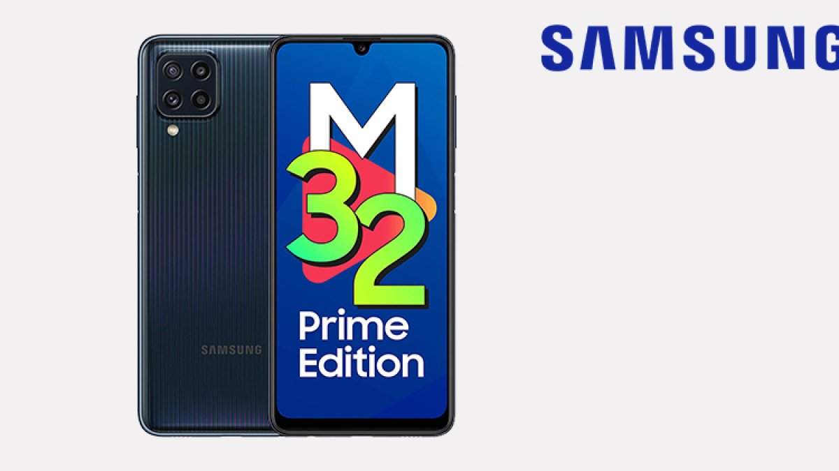 Samsung launches low-budget 'Galaxy M32 Prime Edition' 4G smartphone with 6.4-inch AMOLED HD+ screen, 6000mAh battery; 64MP quad camera will also be available.