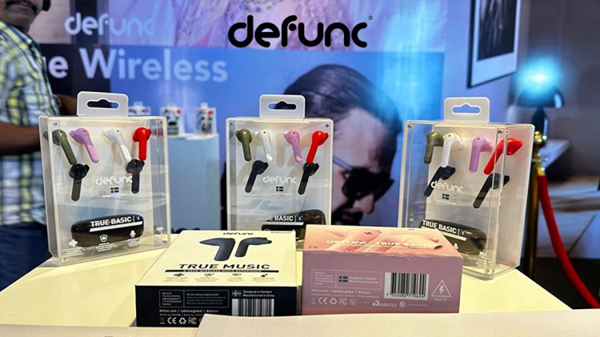 DEFUNC's entry in India, many audio products launched including smart home speaker.