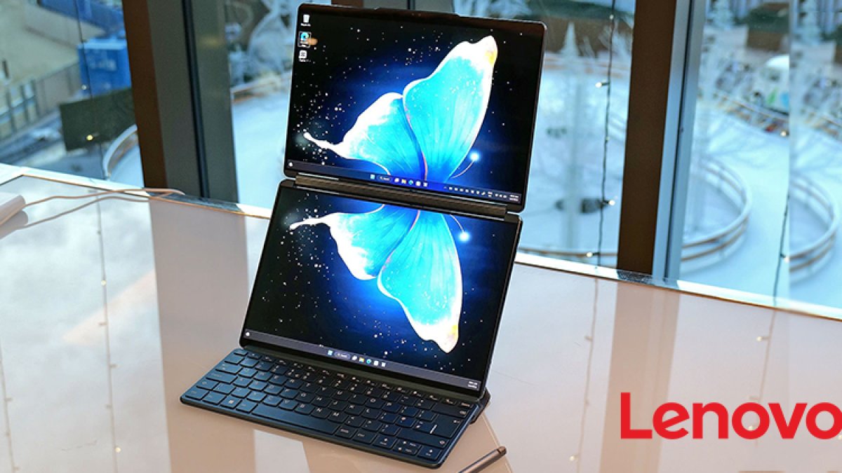 Lenovo launches laptop with dual OLED screen, will get 16GB RAM.