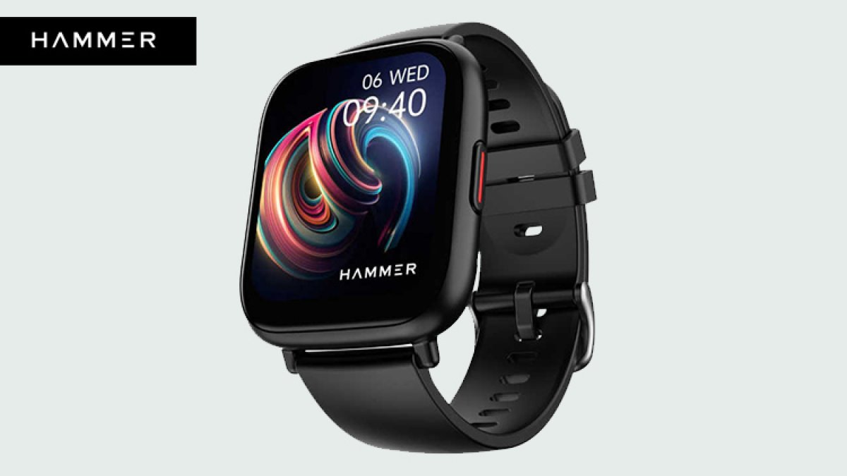 HAMMER's new smartwatch launched in India, with built-in GPS, blood pressure monitor.