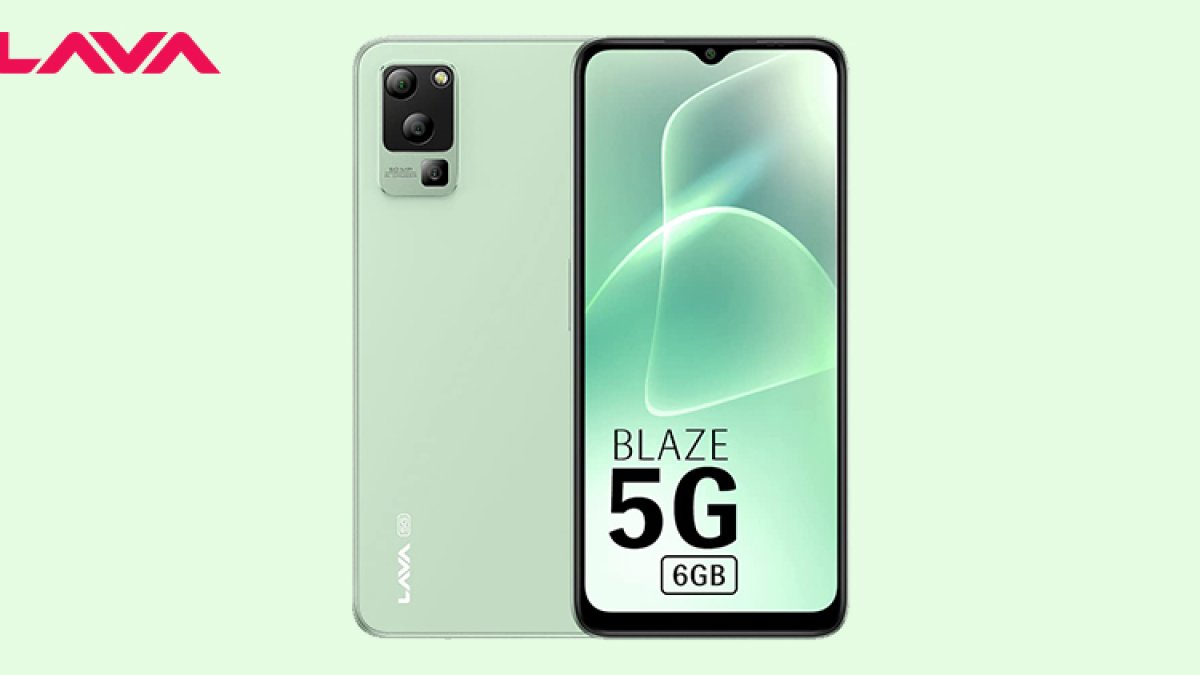 Indian phone Lava Blaze 5G launched with 8GB RAM, price only Rs 12,999.