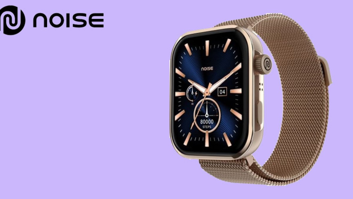 Noise ColorFit Pro 5 smartwatch launched with Bluetooth calling, more than 100 sports modes, know the price