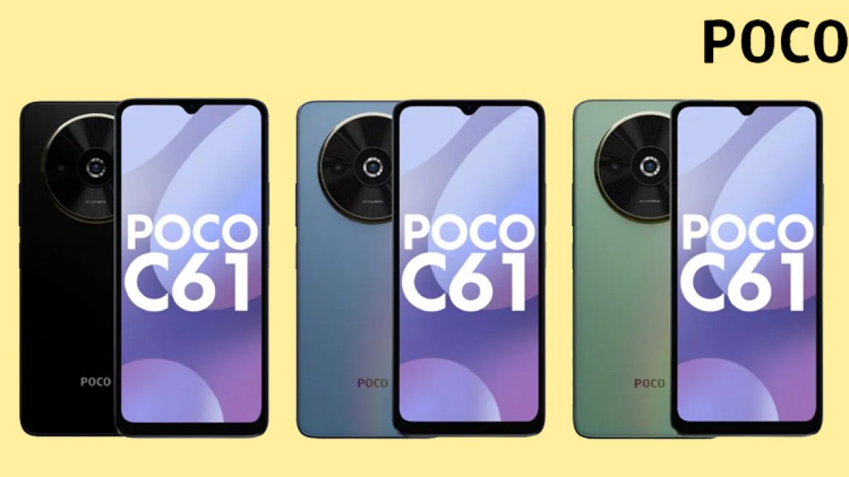 Poco C61 launched with 5000mAh battery, 6GB RAM, know features and price