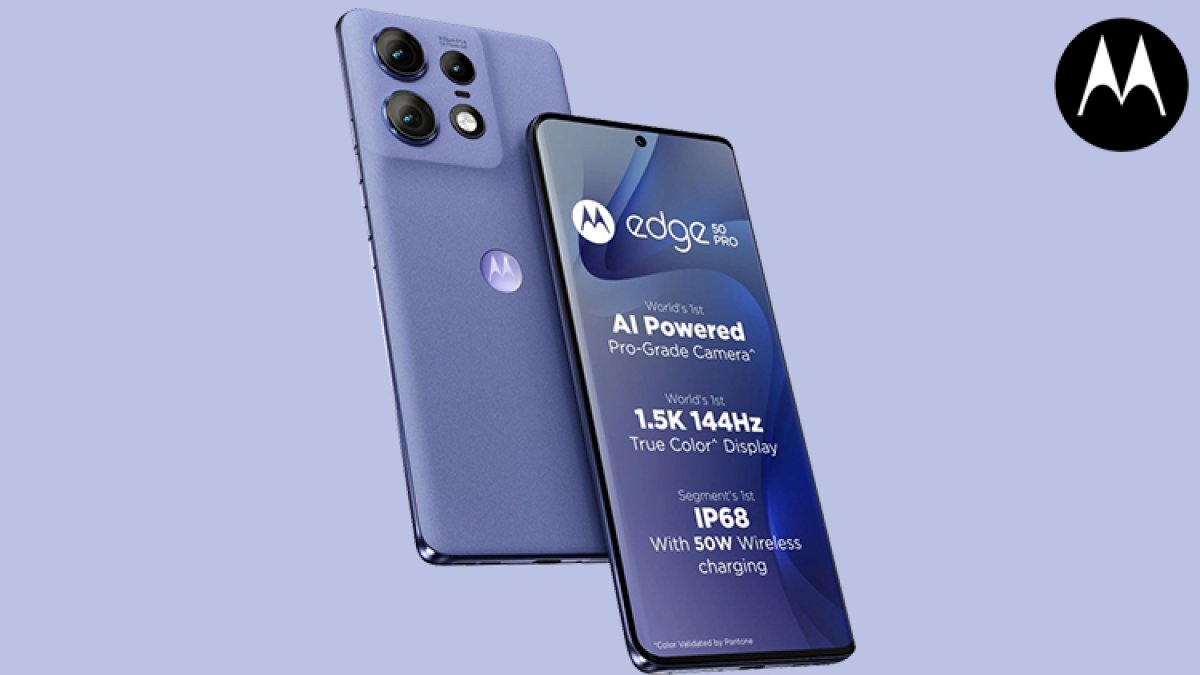 Motorola Edge 50 Pro with 144Hz display, Snapdragon 7 Gen 3 SoC, 125W charging launched in India