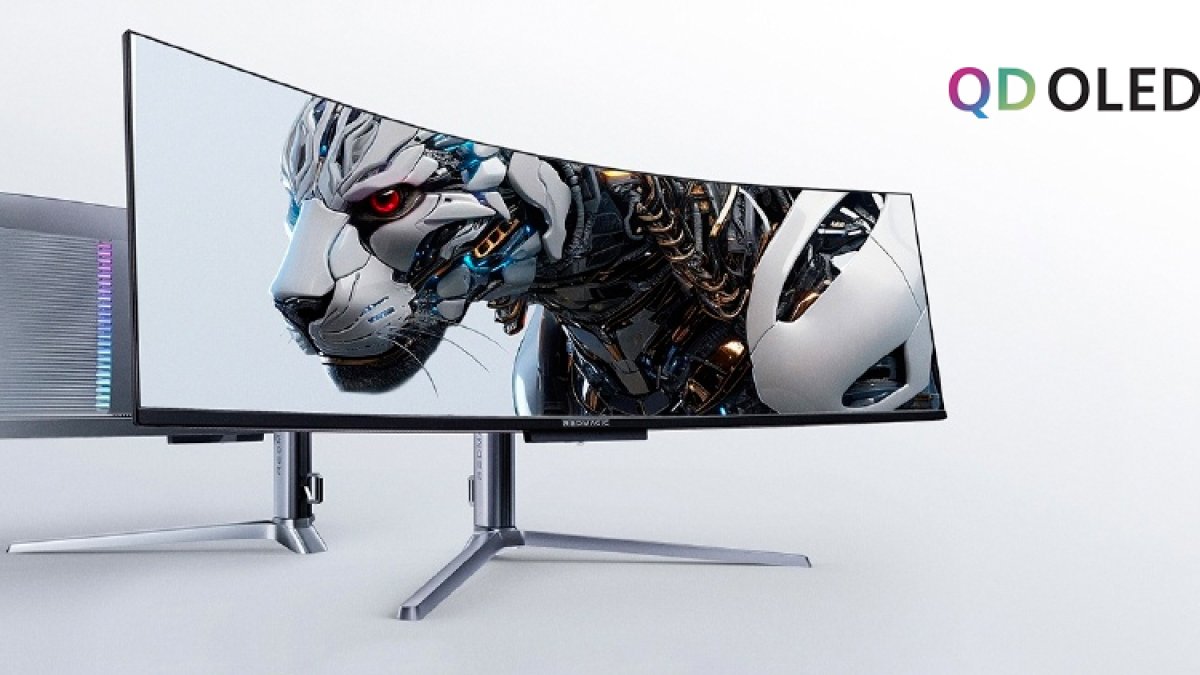 Red Magic brings 32-inch 4K QD-OLED monitor, equipped with 240Hz curved display, know the price
