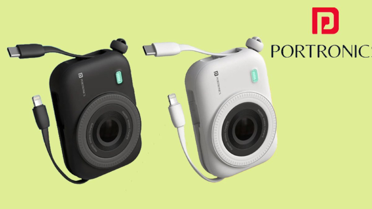 Portronics launches camera-like power bank in India for Rs 1699, equipped with 10,000mAh battery