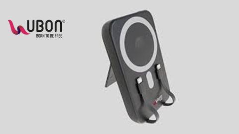 UBON launches magnetic wireless charging power bank with 10,000mAh capacity