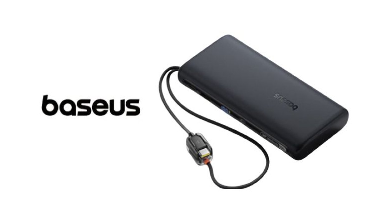 Baseus launches 20,000mAh power bank with 100W fast charging. Learn the price.