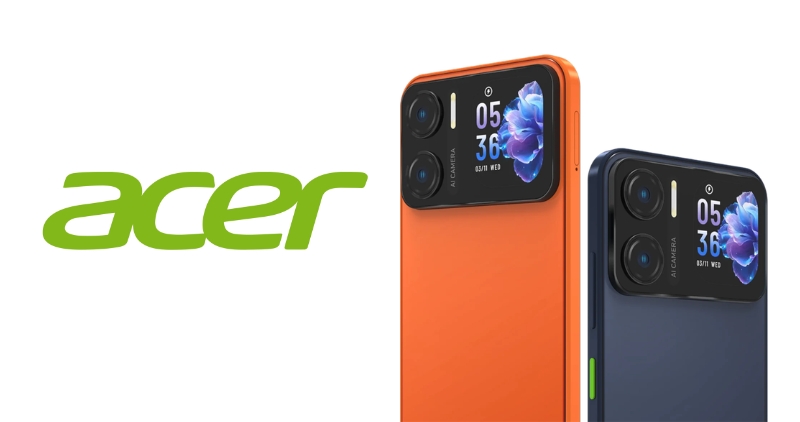 Acer Launches a Dual-Display Phone! 64MP Camera, 5000mAh Battery—Here’s Everything You Need to Know
