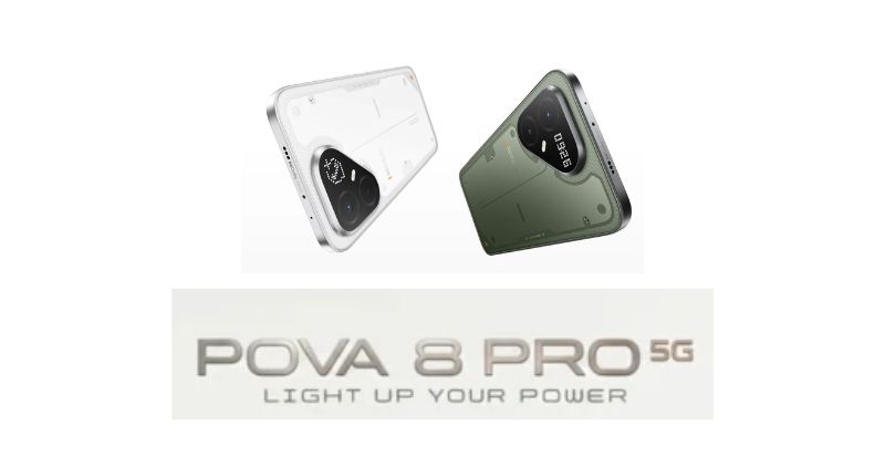 Pova 8 Pro 5G Launch: 50MP camera, 6500mAh battery—find out the price.