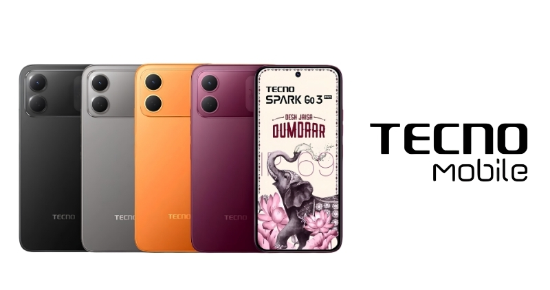 Tecno Spark Go 3 Pro Launched in India: 13MP Camera, 5200mAh Battery, IP69 Rating; Starts at ₹15,999