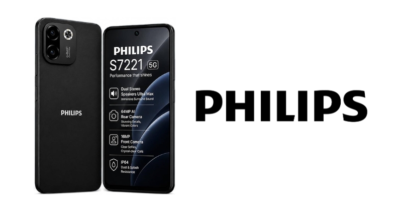 Philips Launches New S7221 5G Phone: Packed with Features Like a 64MP Camera and 5700mAh Battery – Check Price