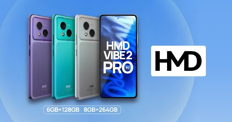 HMD Vibe 2 Pro 5G Launched in India with Sanchar Saathi Support for Safety; Check Price and Sale Details Here