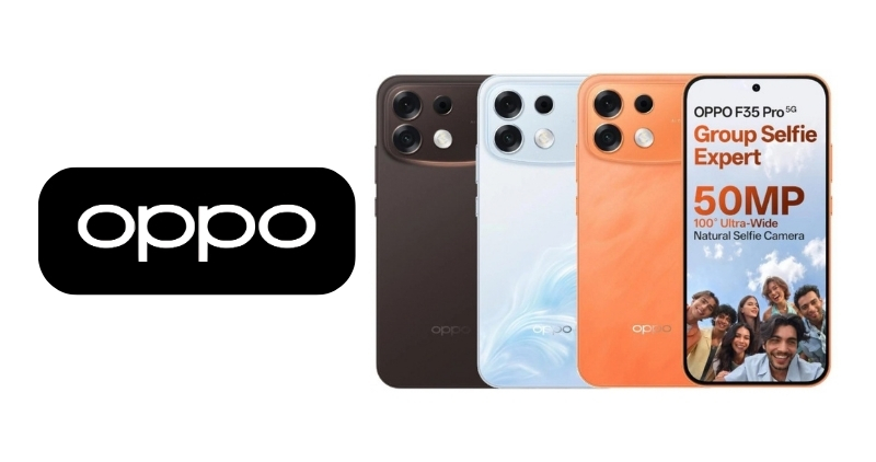 Oppo F35 Pro 5G Launched with 8000mAh Battery and 50MP Camera; Check Features and Price