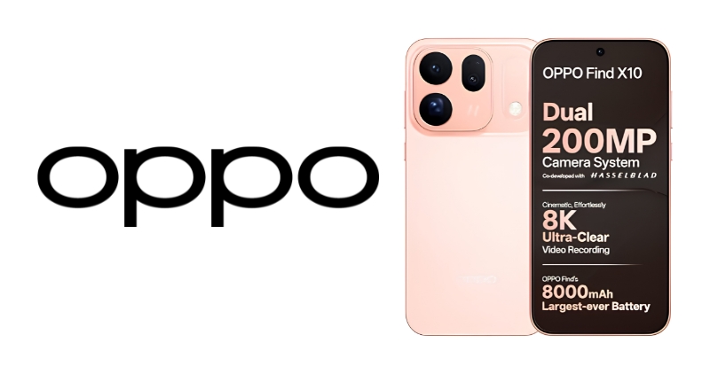 Oppo Find X10 Launched in India with 8000mAh Battery and Dual 200MP Cameras – Check Price
